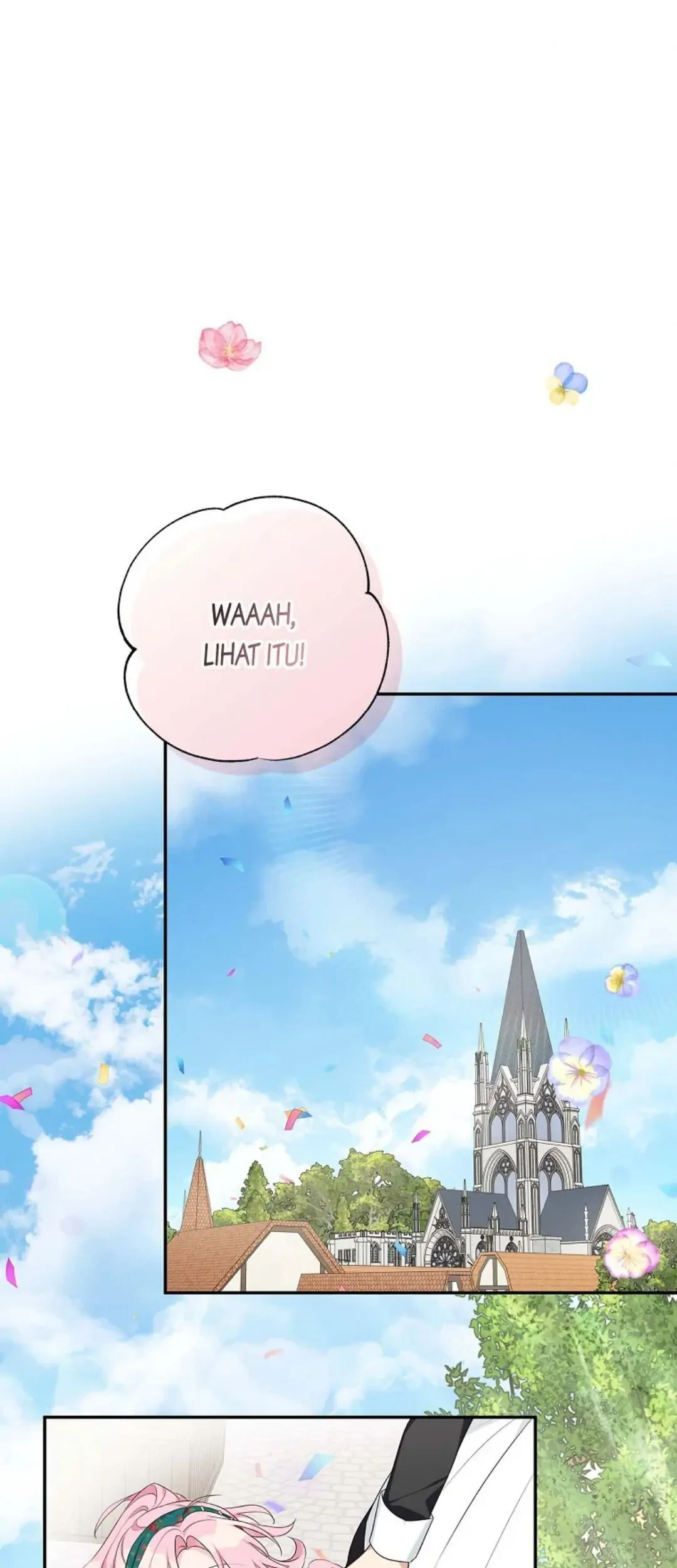 Komik The Little Lady Behind the Villain Chapter 28 gambar nomor 1