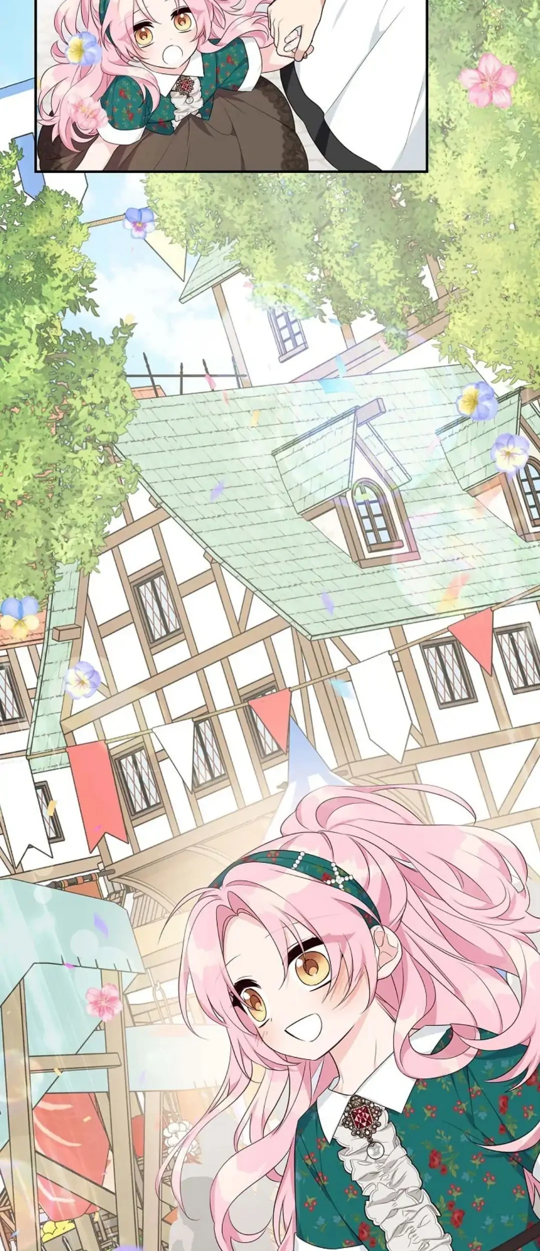 Manhwa The Little Lady Behind the Villain Chapter 28 gambar nomor 2