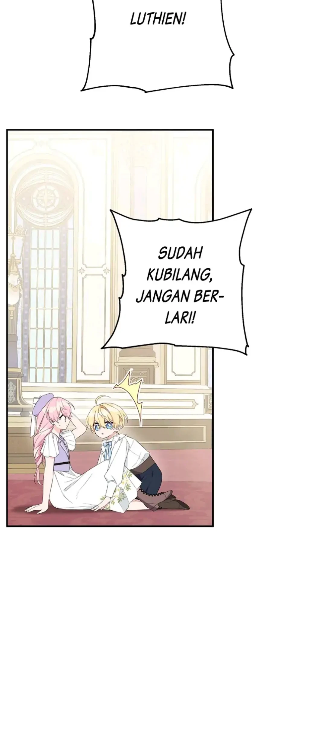 Manhwa The Little Lady Behind the Villain Chapter 35 gambar nomor 2