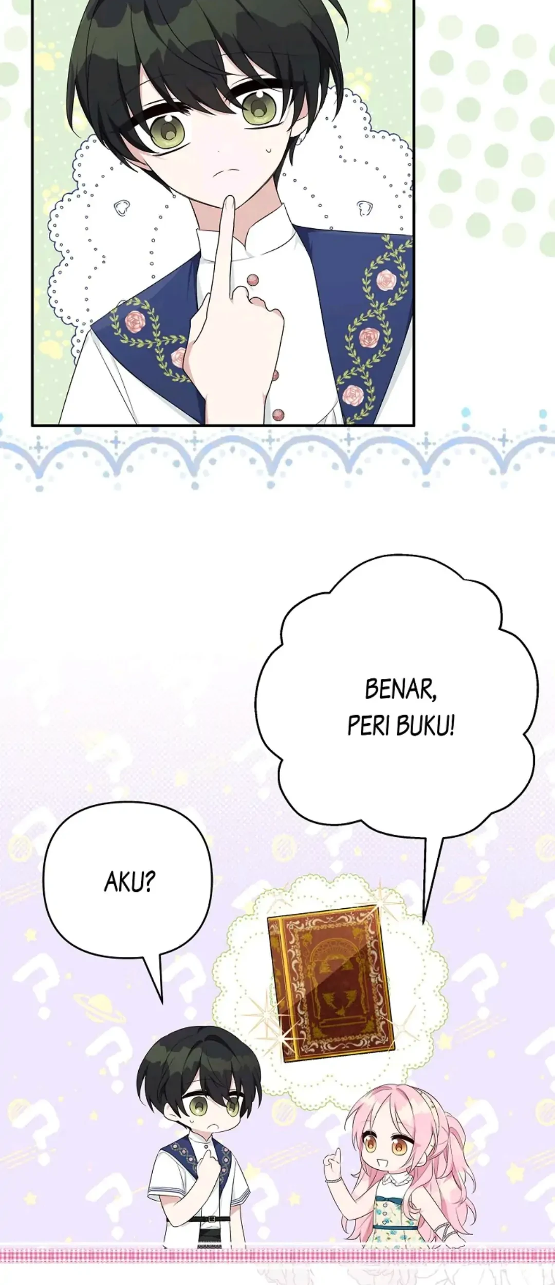 Manhwa The Little Lady Behind the Villain Chapter 40 gambar nomor 2