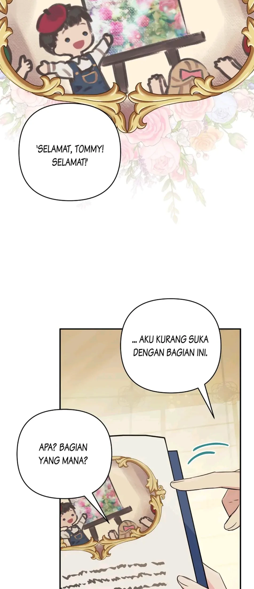 The Little Lady Behind the Villain Chapter 43 Gambar 39
