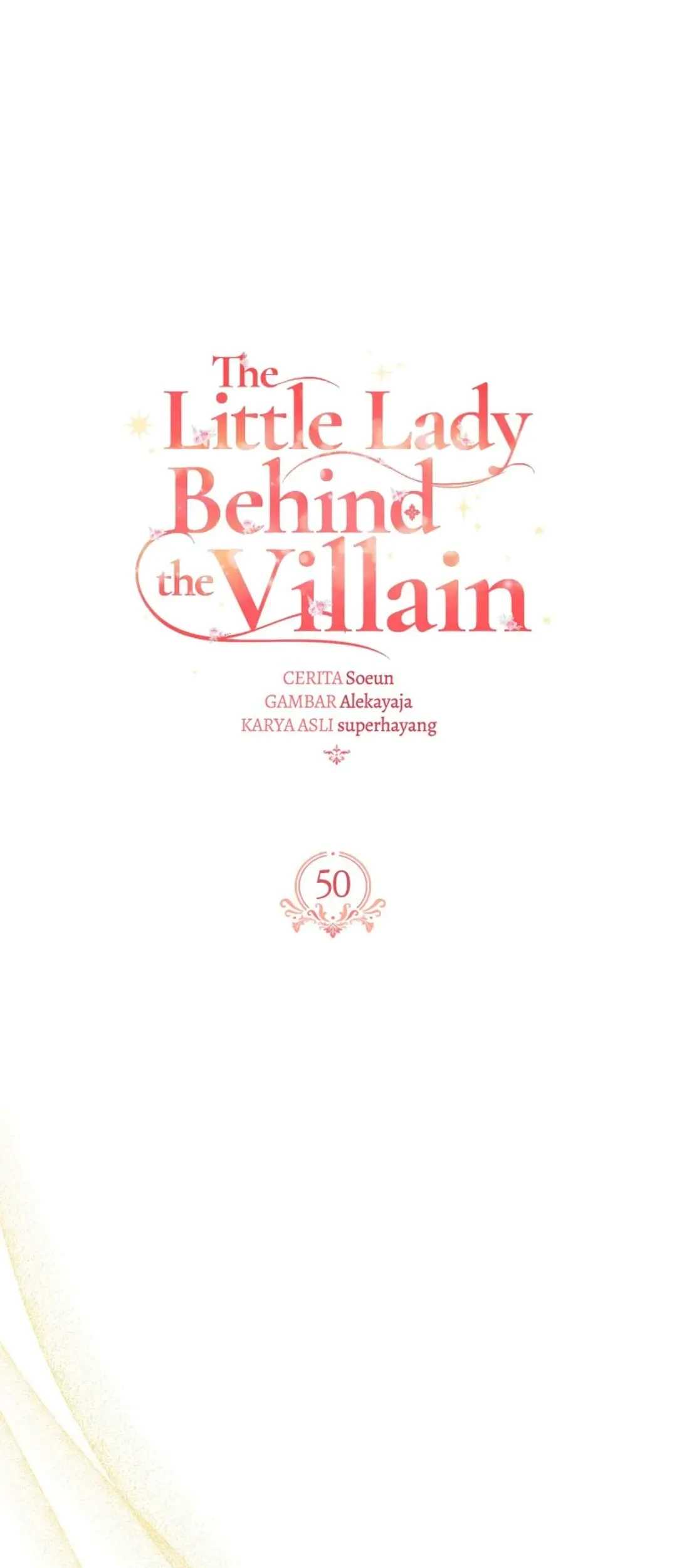 Komik The Little Lady Behind the Villain Chapter 50 gambar nomor 1