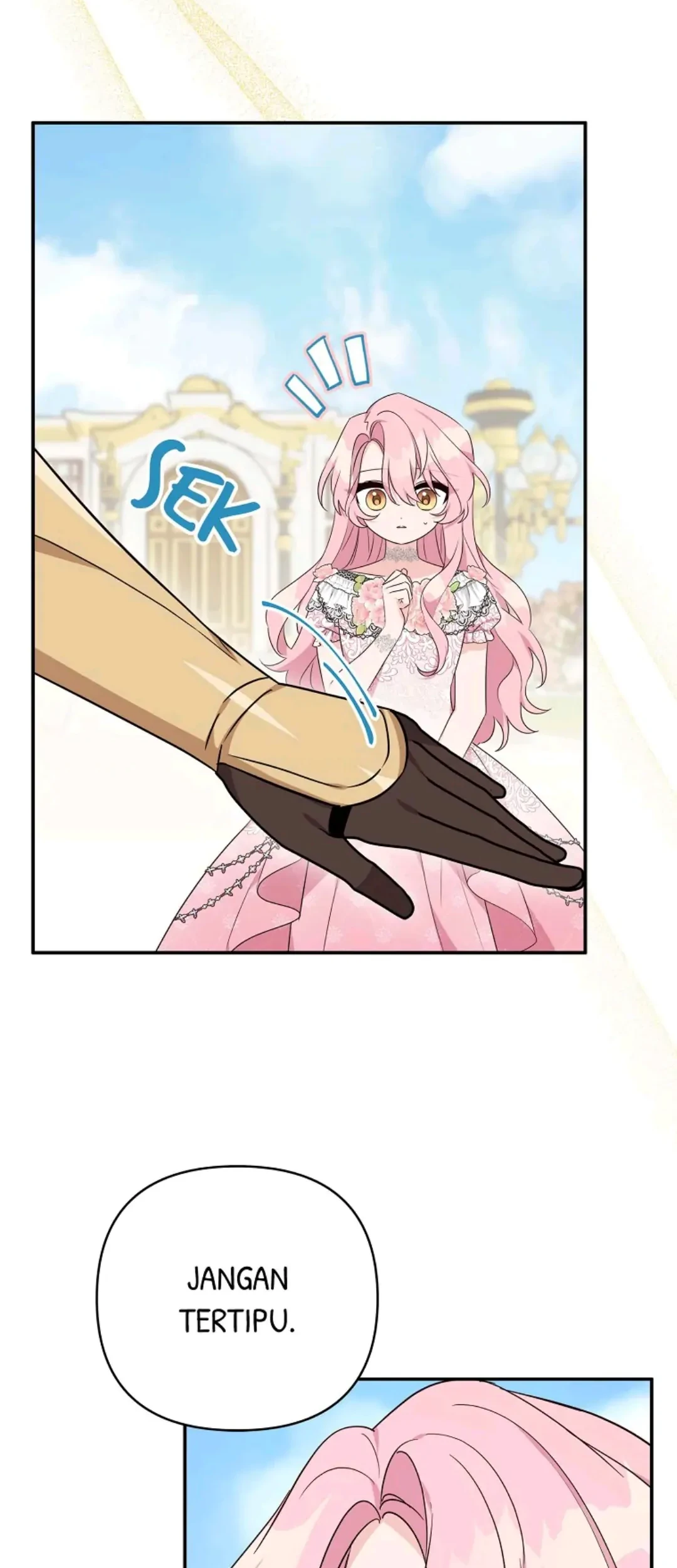 Manhwa The Little Lady Behind the Villain Chapter 50 gambar nomor 2