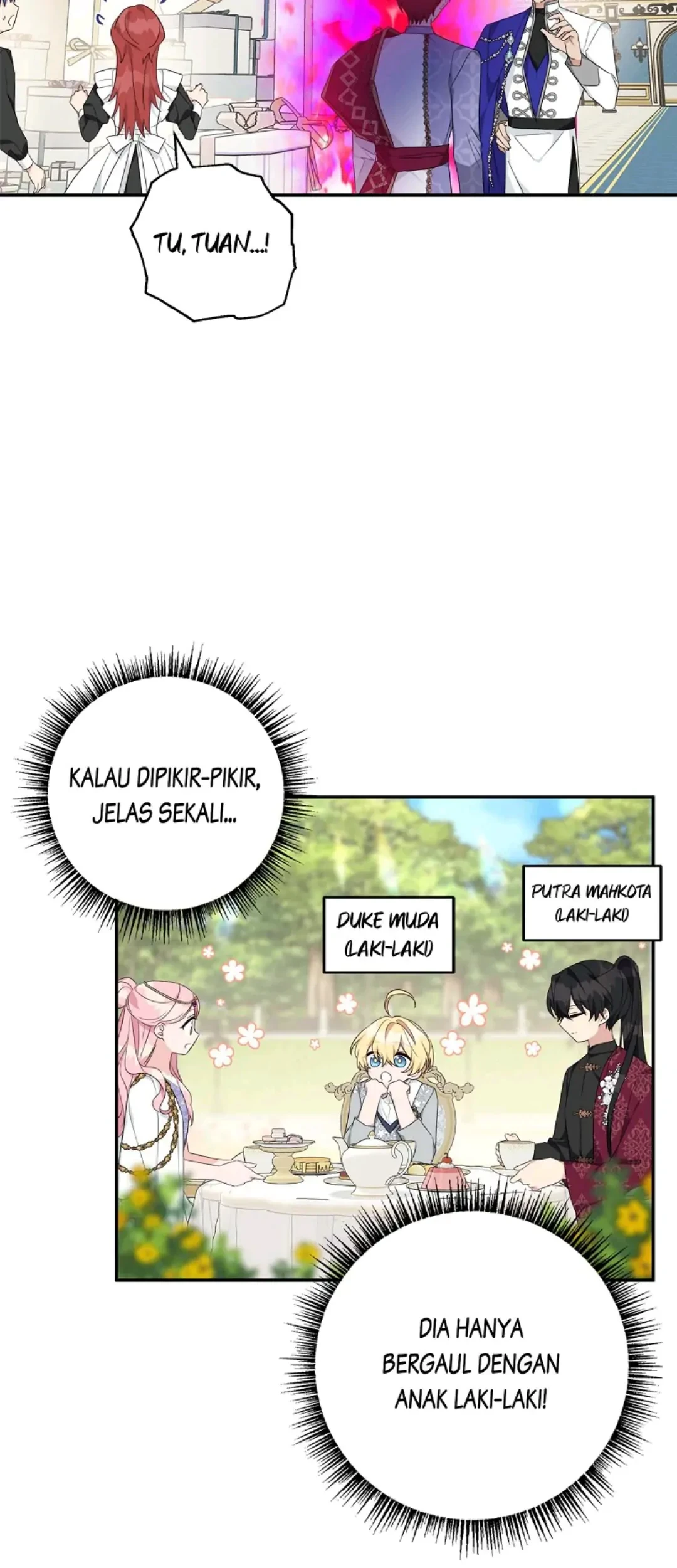 The Little Lady Behind the Villain Chapter 53 Gambar 74