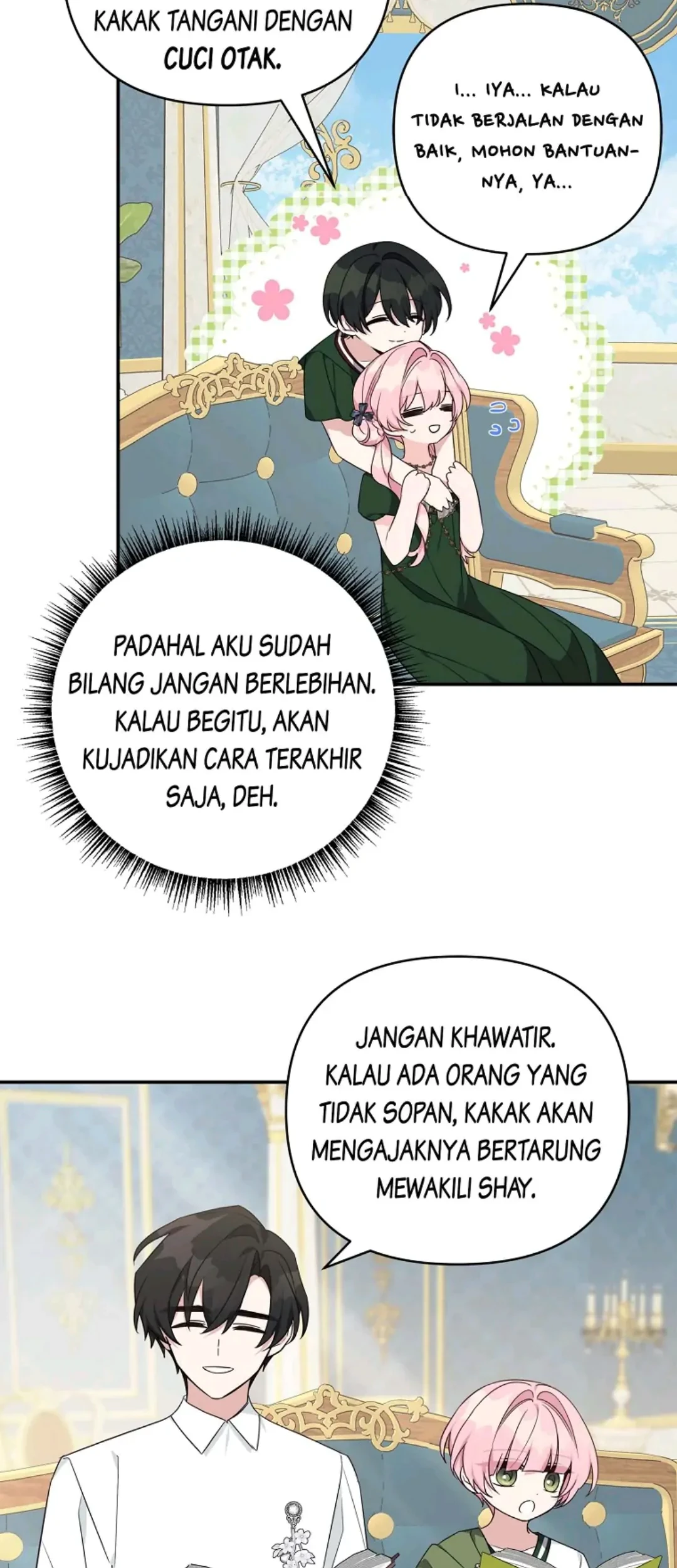 The Little Lady Behind the Villain Chapter 54 Gambar 43