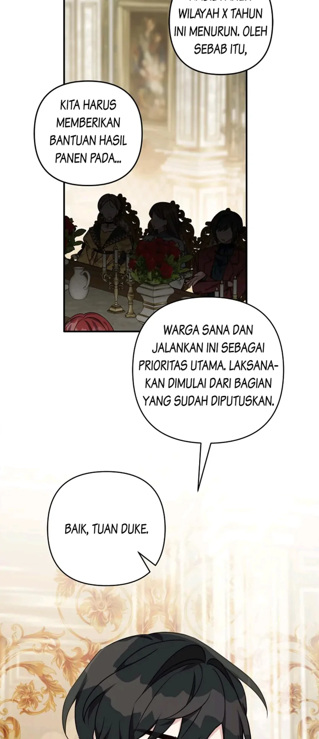 Manhwa The Little Lady Behind the Villain Chapter 54 gambar nomor 2
