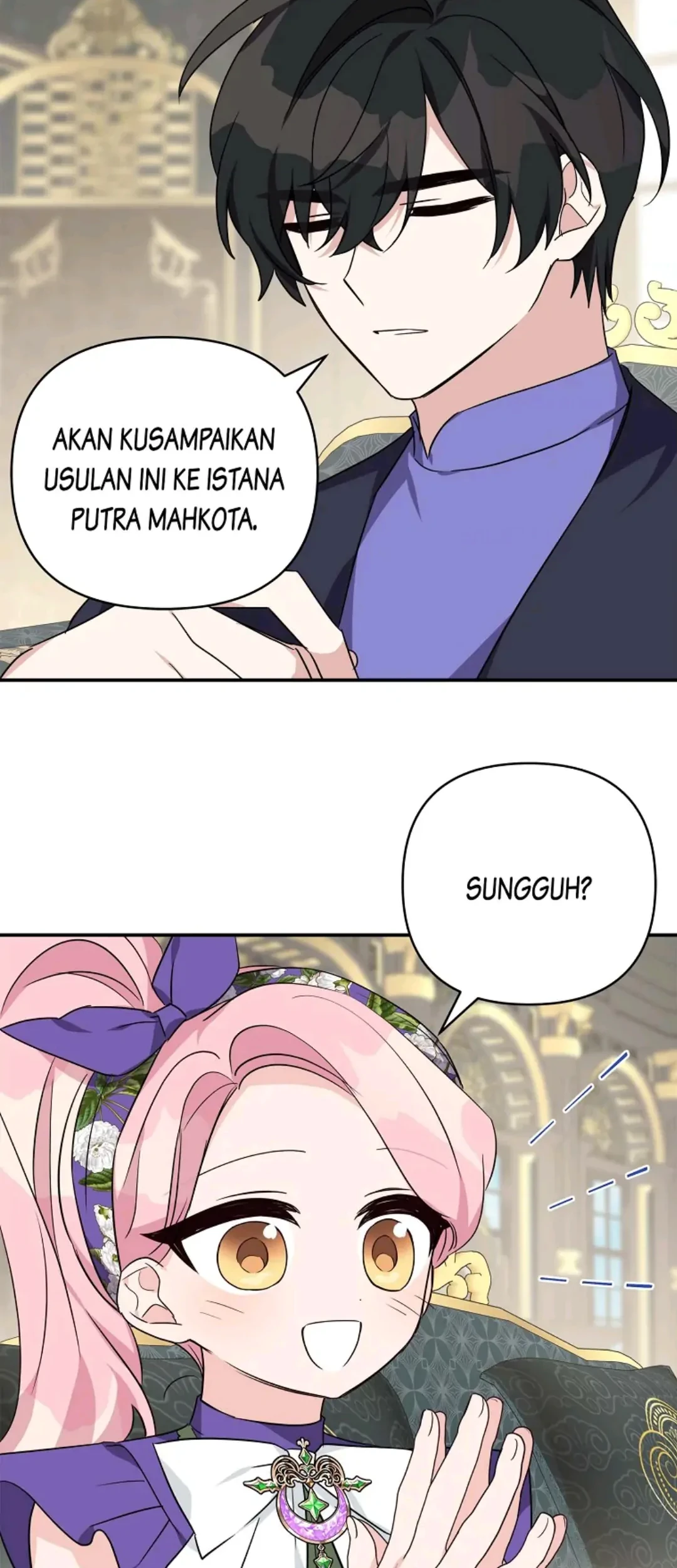 The Little Lady Behind the Villain Chapter 55 Gambar 55