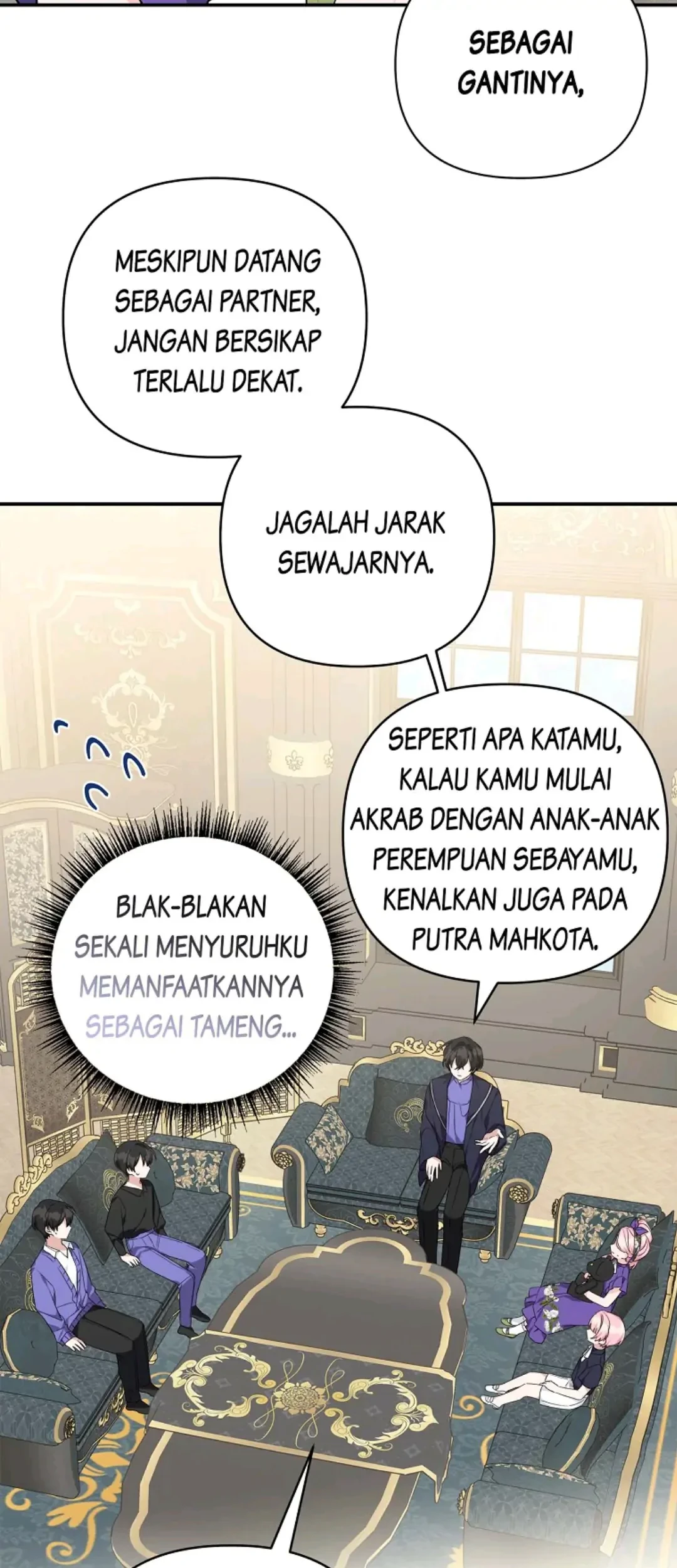 The Little Lady Behind the Villain Chapter 55 Gambar 57