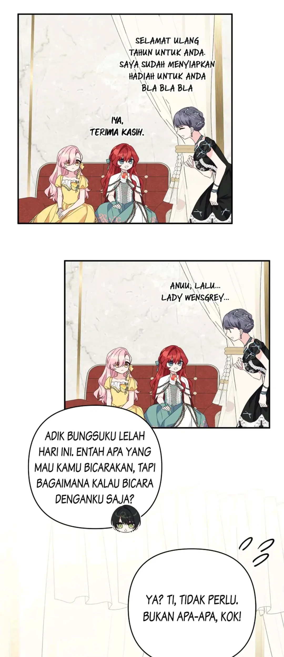 The Little Lady Behind the Villain Chapter 58 Gambar 54