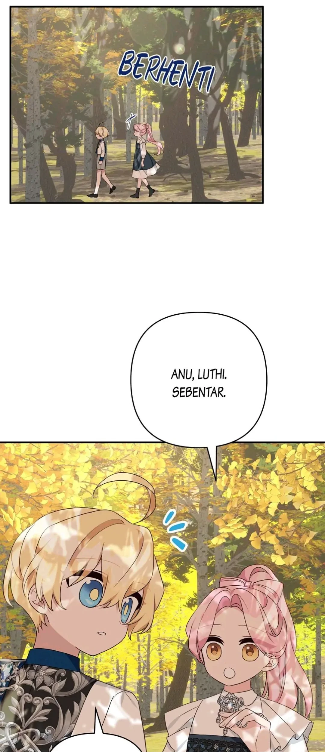 The Little Lady Behind the Villain Chapter 60 Gambar 61