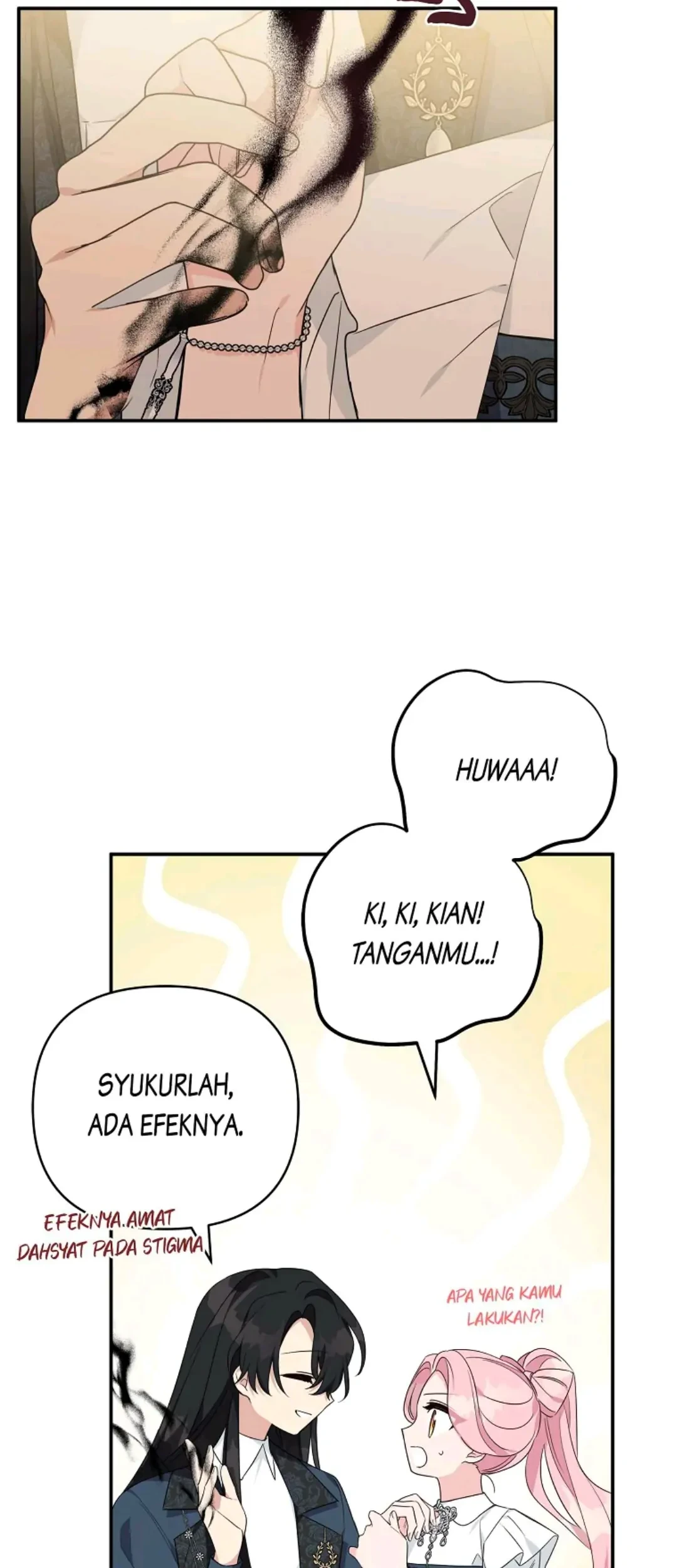 The Little Lady Behind the Villain Chapter 61 Gambar 37