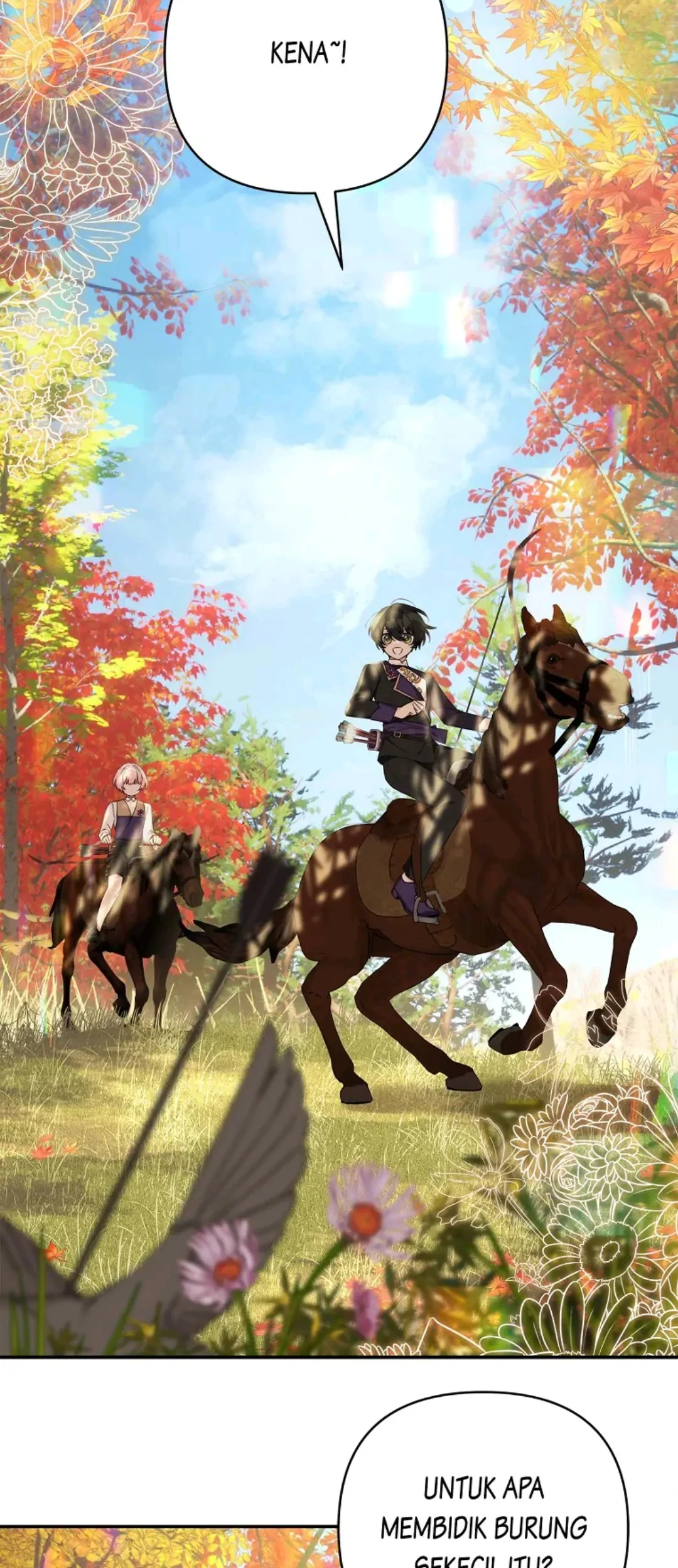 Manhwa The Little Lady Behind the Villain Chapter 61 gambar nomor 2