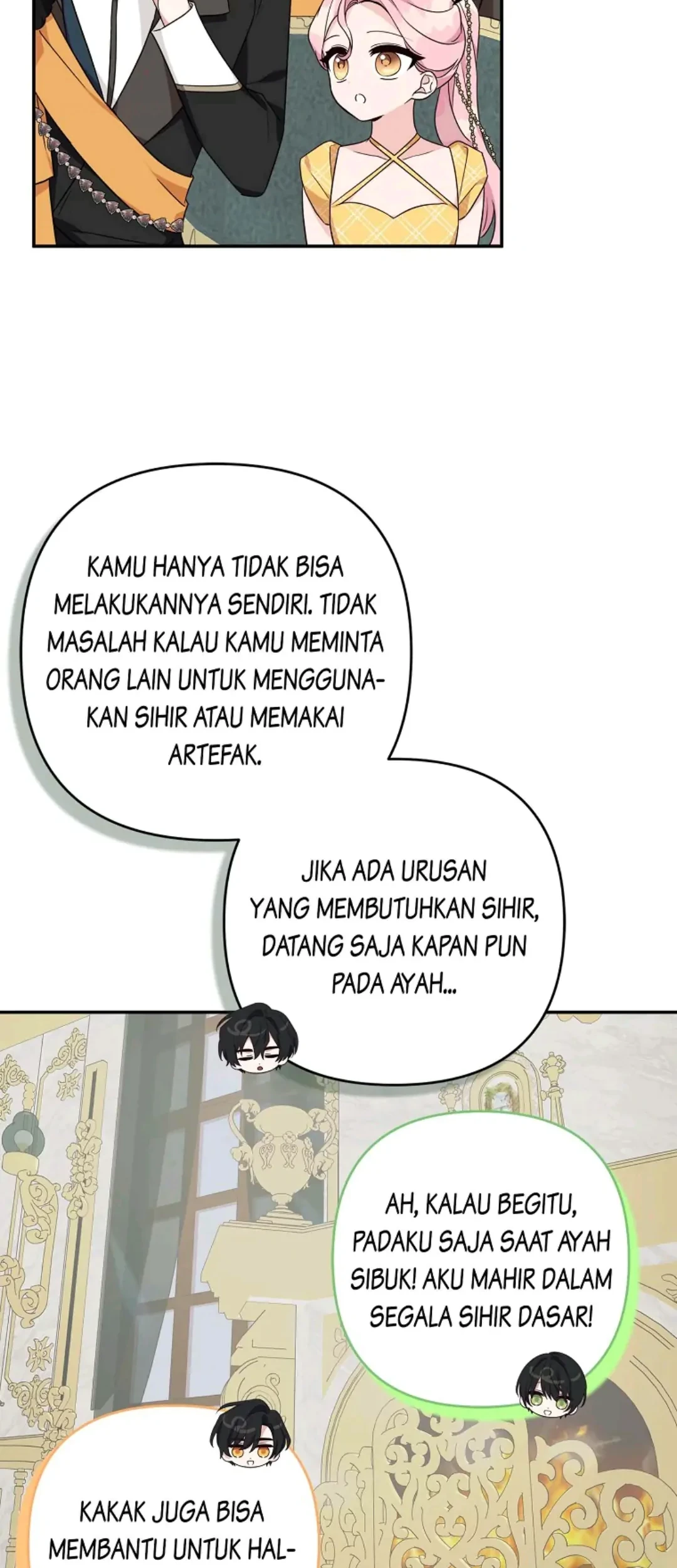 The Little Lady Behind the Villain Chapter 68 Gambar 35