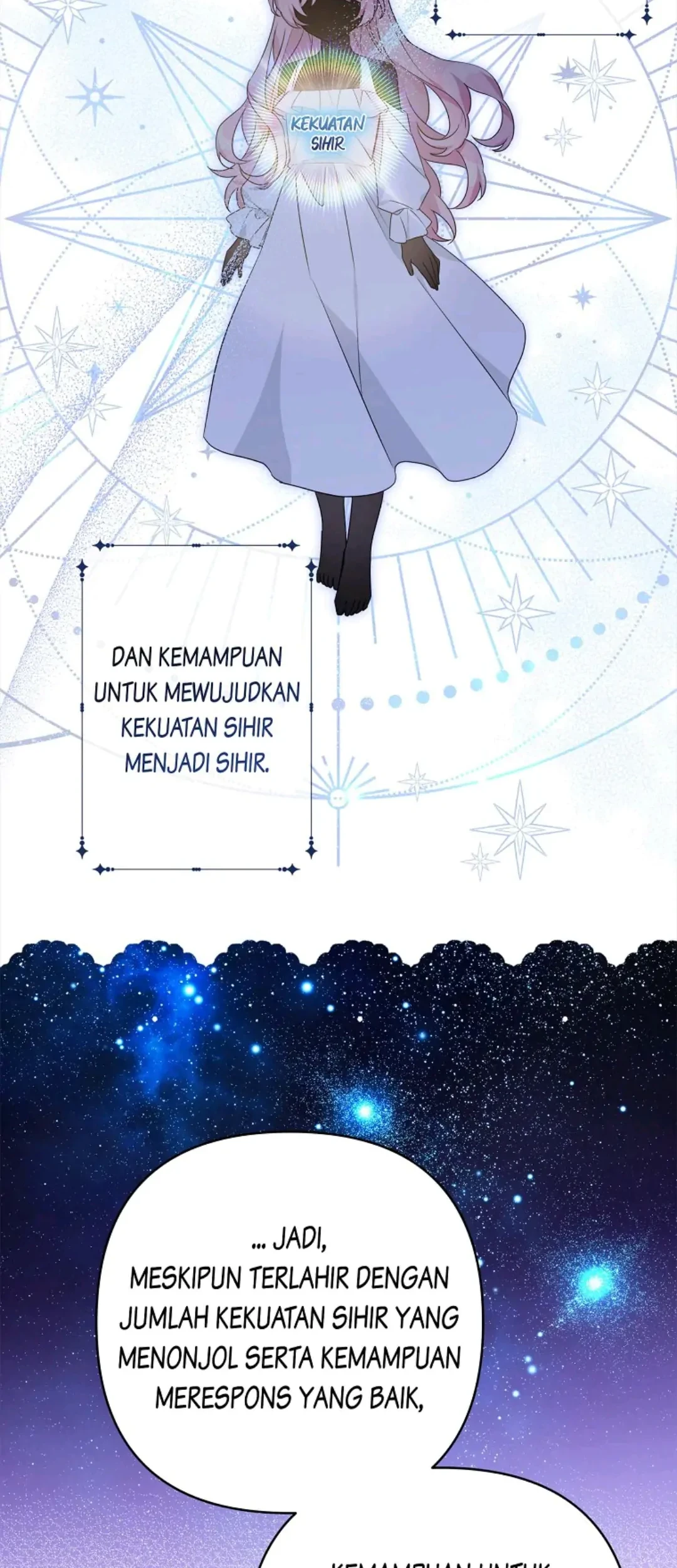 Manhwa The Little Lady Behind the Villain Chapter 68 gambar nomor 2