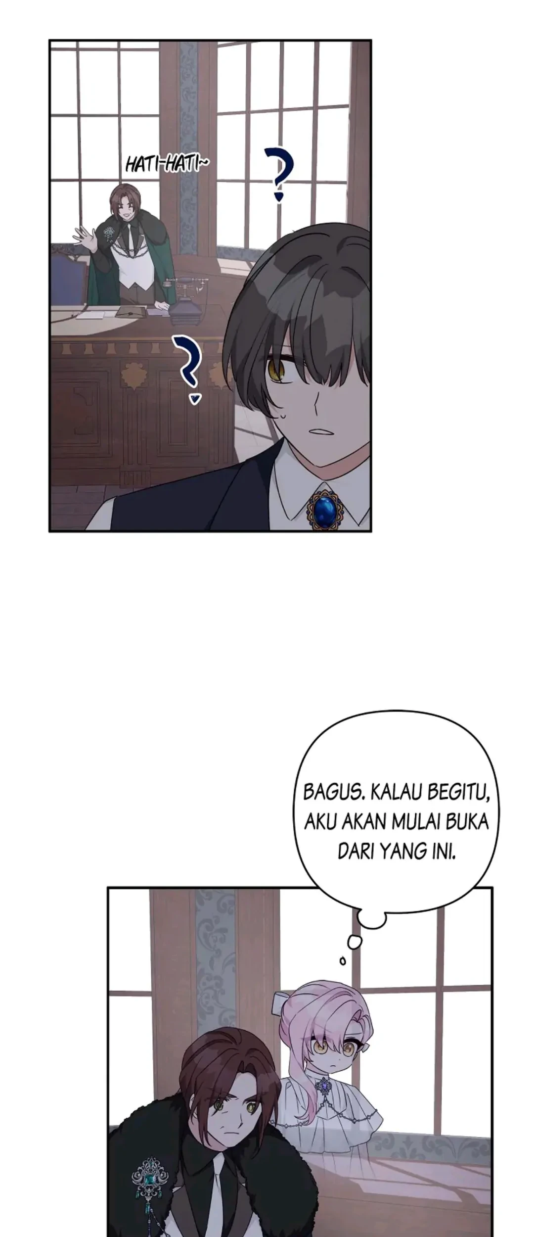 The Little Lady Behind the Villain Chapter 71 Gambar 54