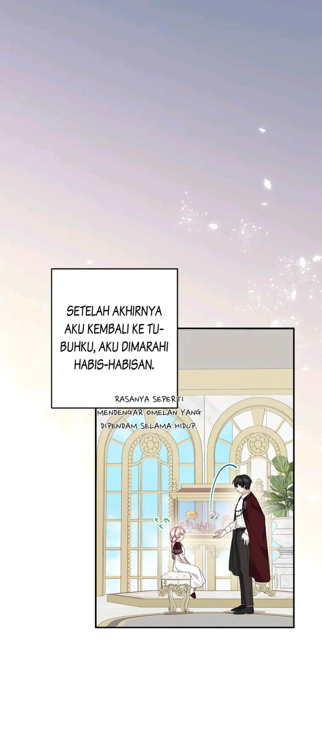 Komik The Little Lady Behind the Villain Chapter 77 gambar nomor 1