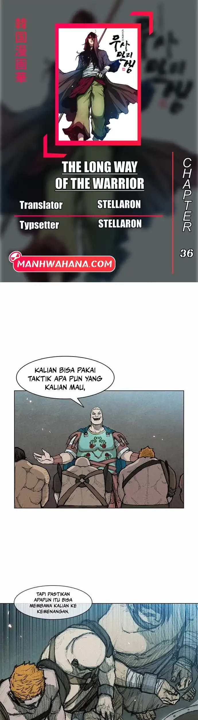 Komik The Long Way of the Warrior Chapter 36 gambar nomor 1