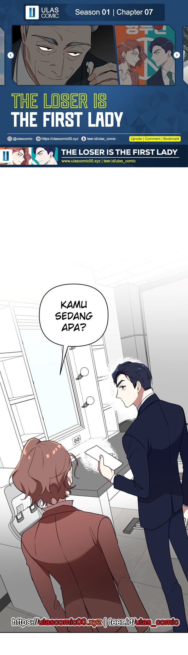 Komik The Loser Is the First Lady Chapter 7 gambar nomor 1