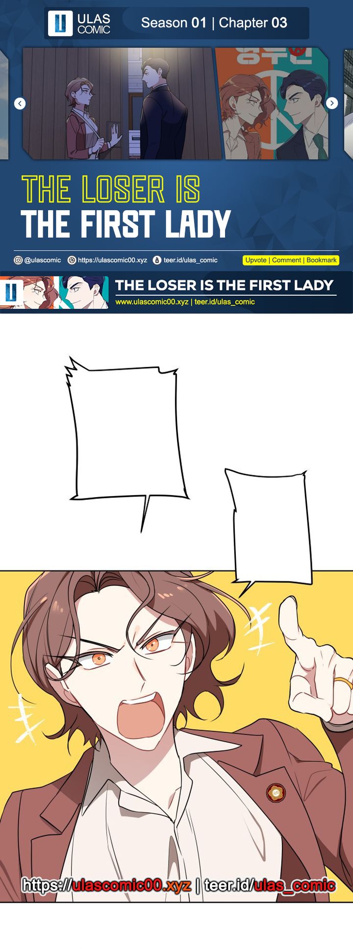 Komik The Loser Is the First Lady Chapter 3 gambar nomor 1