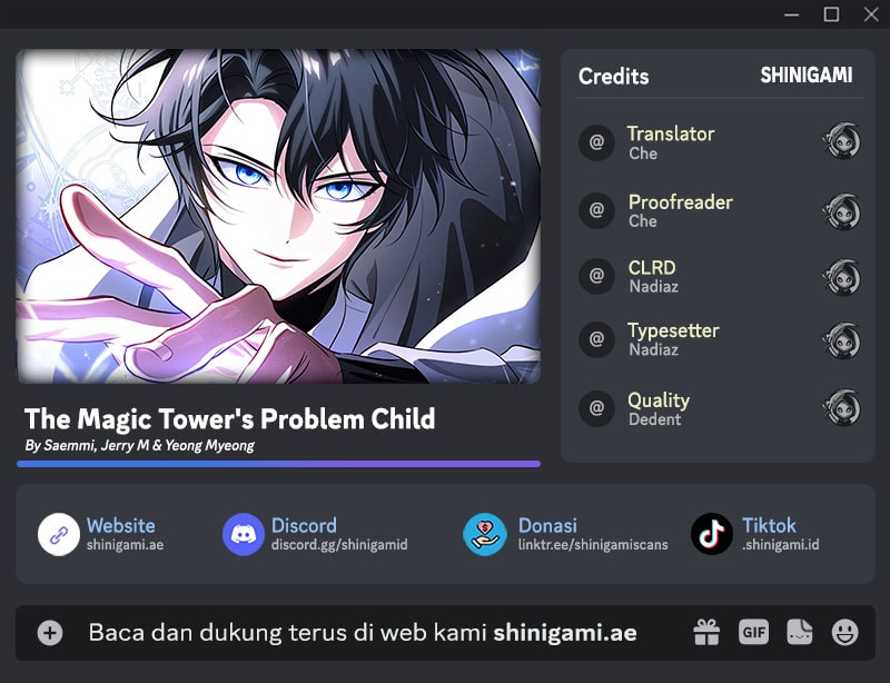 Komik The Magic Tower's Problem Child Chapter 18 gambar nomor 1