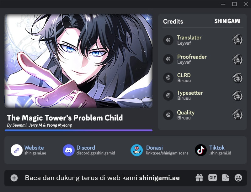 Komik The Magic Tower's Problem Child Chapter 8 gambar nomor 1