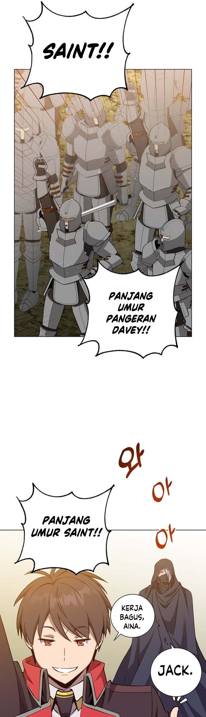 The MAX leveled hero will return! Chapter 164 Gambar 49