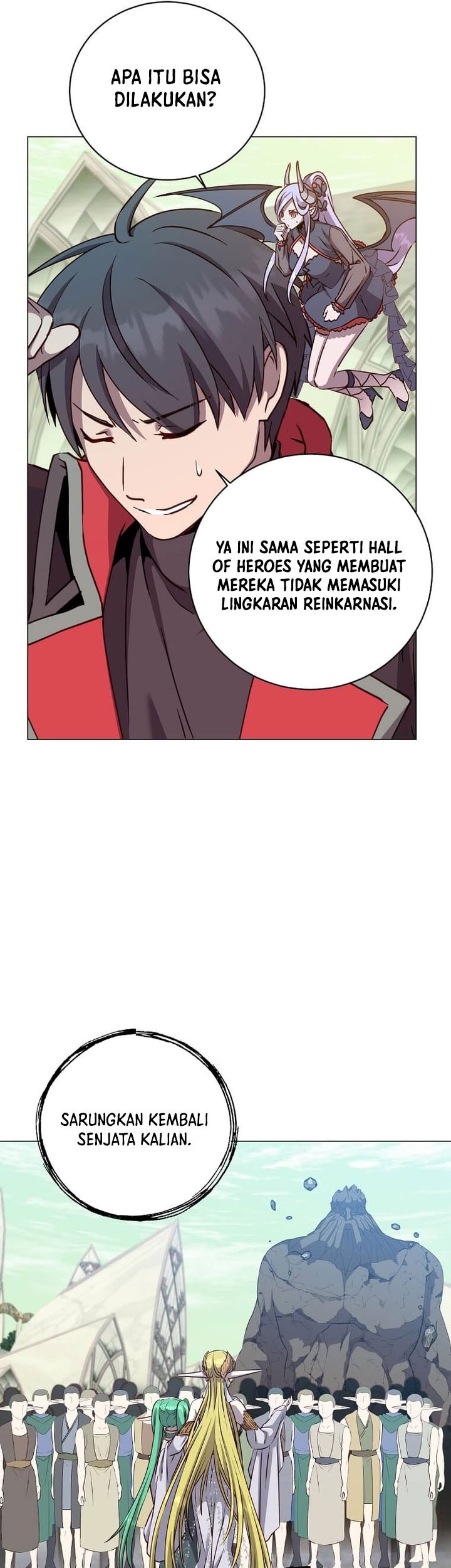 The MAX leveled hero will return! Chapter 189 Gambar 18