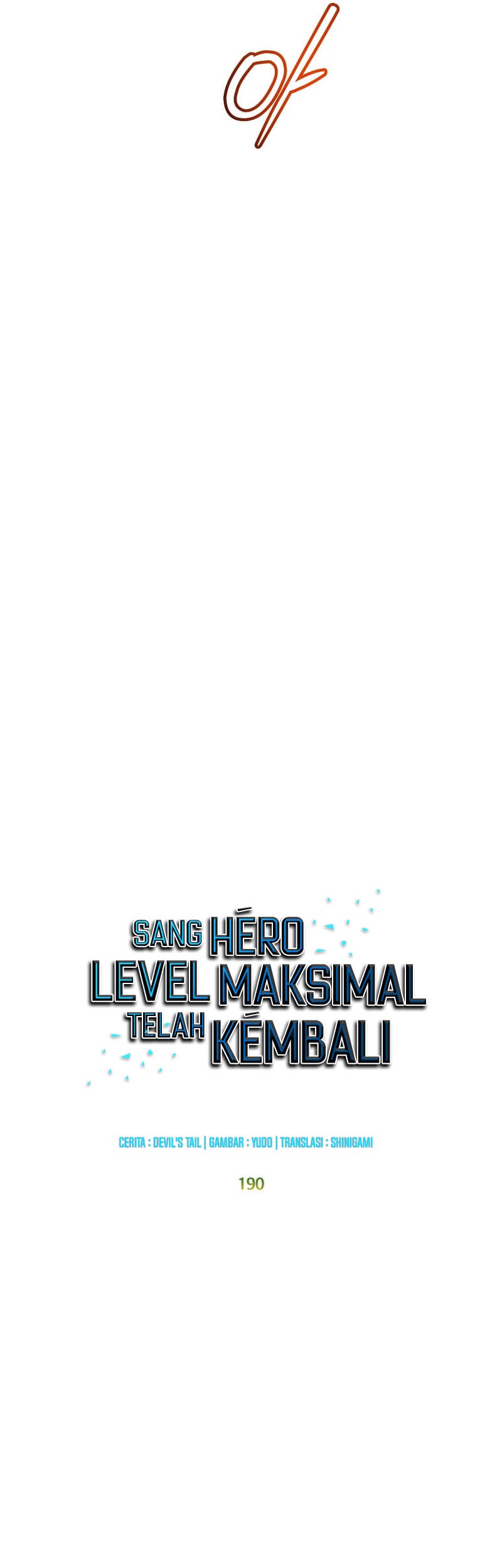 The MAX leveled hero will return! Chapter 190 Gambar 25