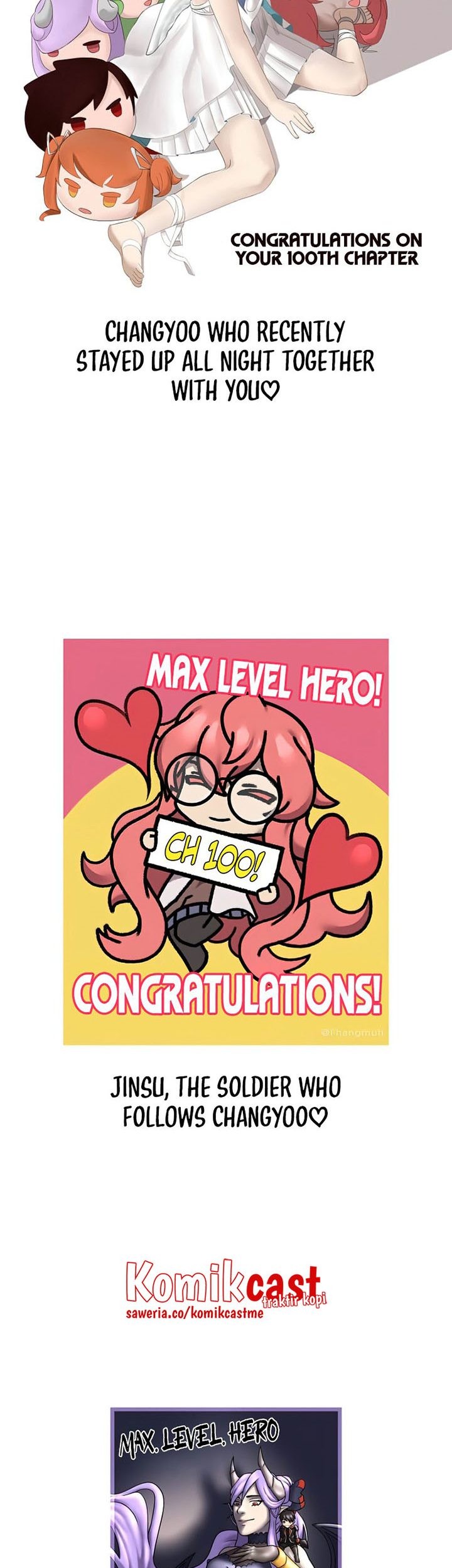 The MAX leveled hero will return! Chapter 100 Gambar 75