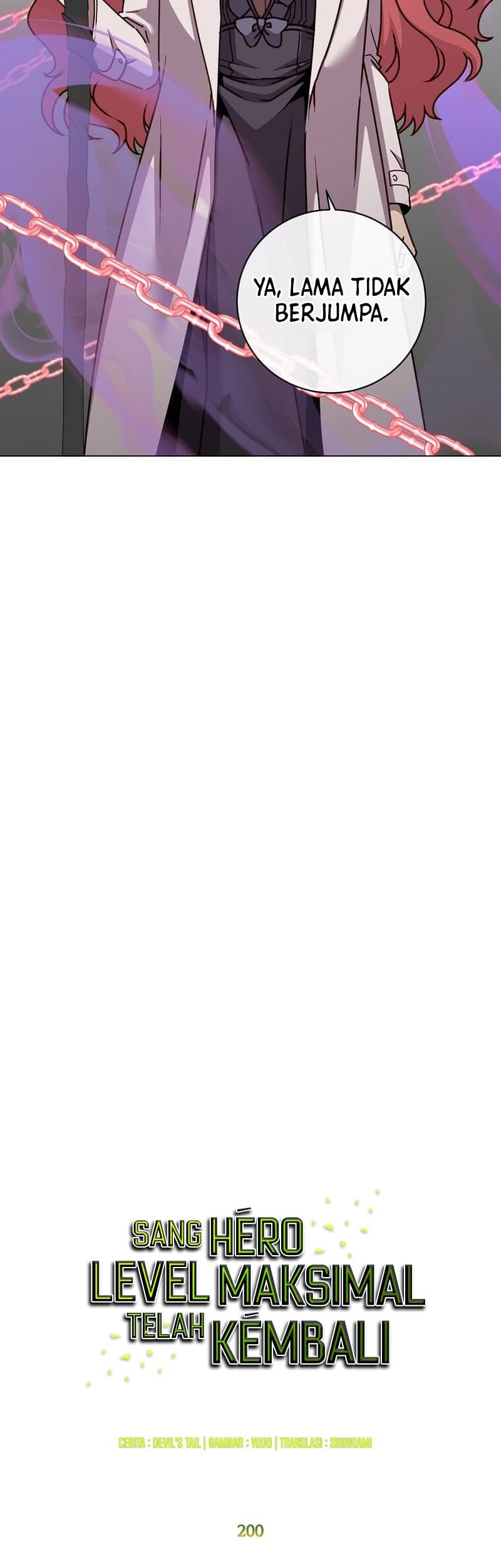 The MAX leveled hero will return! Chapter 200 Gambar 35