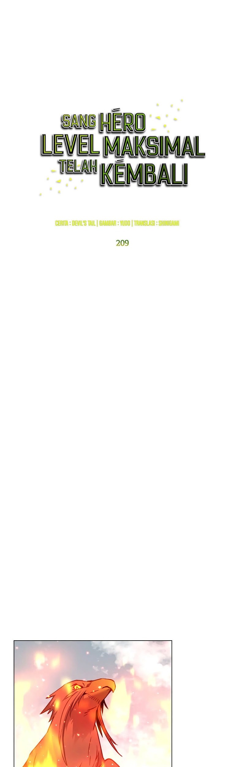 The MAX leveled hero will return! Chapter 209 Gambar 7