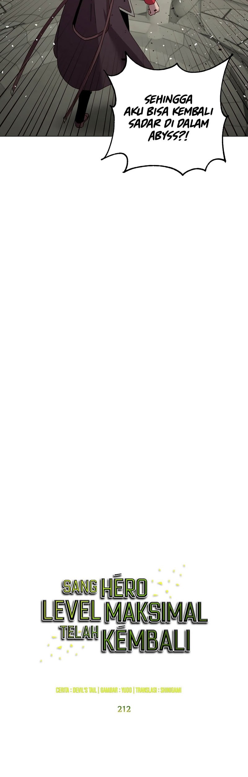 The MAX leveled hero will return! Chapter 212 Gambar 35