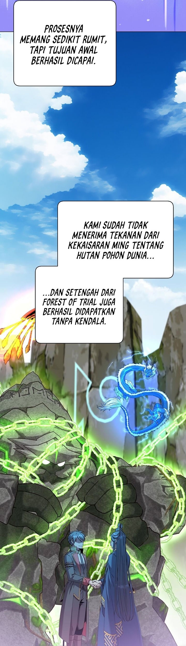 The MAX leveled hero will return! Chapter 213 Gambar 27