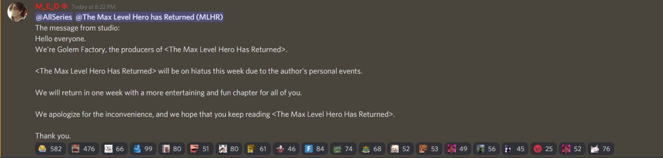 Komik The MAX leveled hero will return! Chapter 57.1 gambar nomor 1