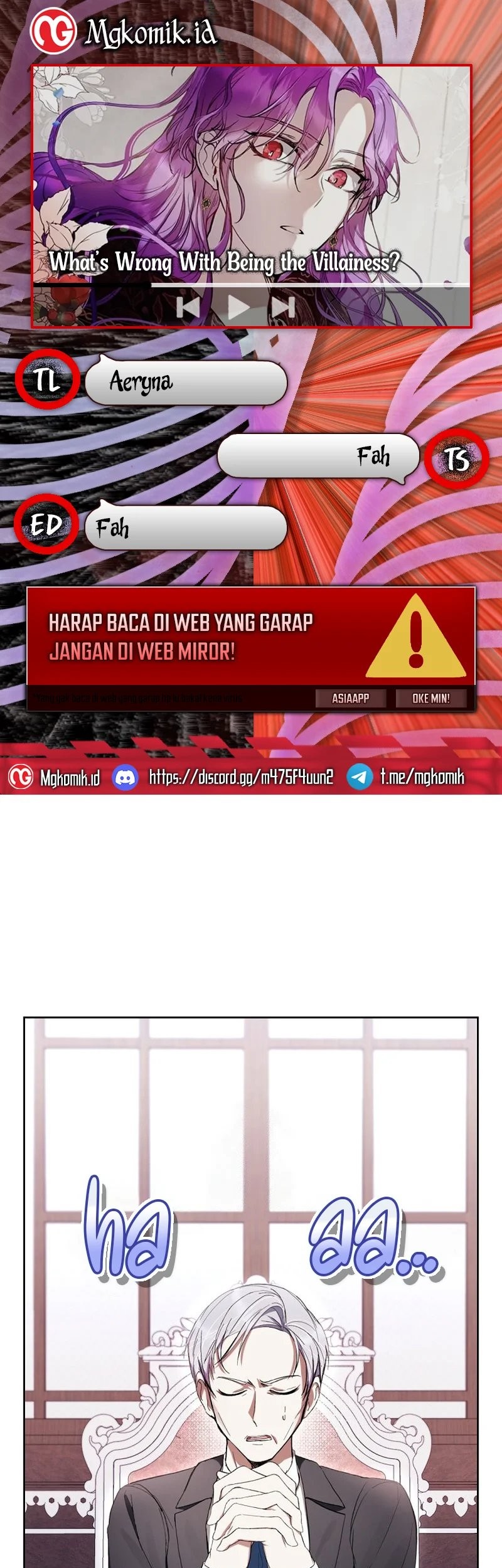 Komik The Perks of Being a Villainess Chapter 63 gambar nomor 1