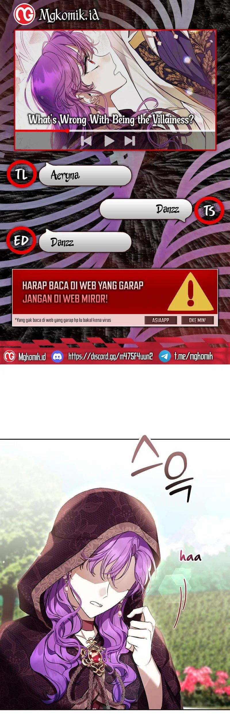 Komik The Perks of Being a Villainess Chapter 65 gambar nomor 1