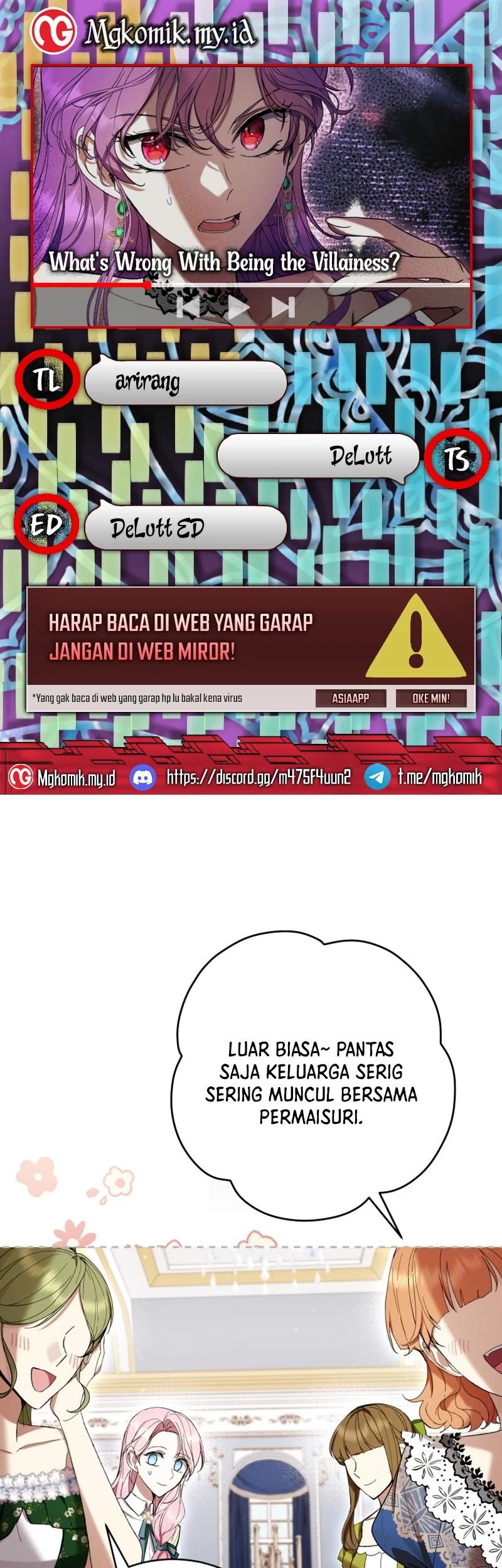 Komik The Perks of Being a Villainess Chapter 68 gambar nomor 1