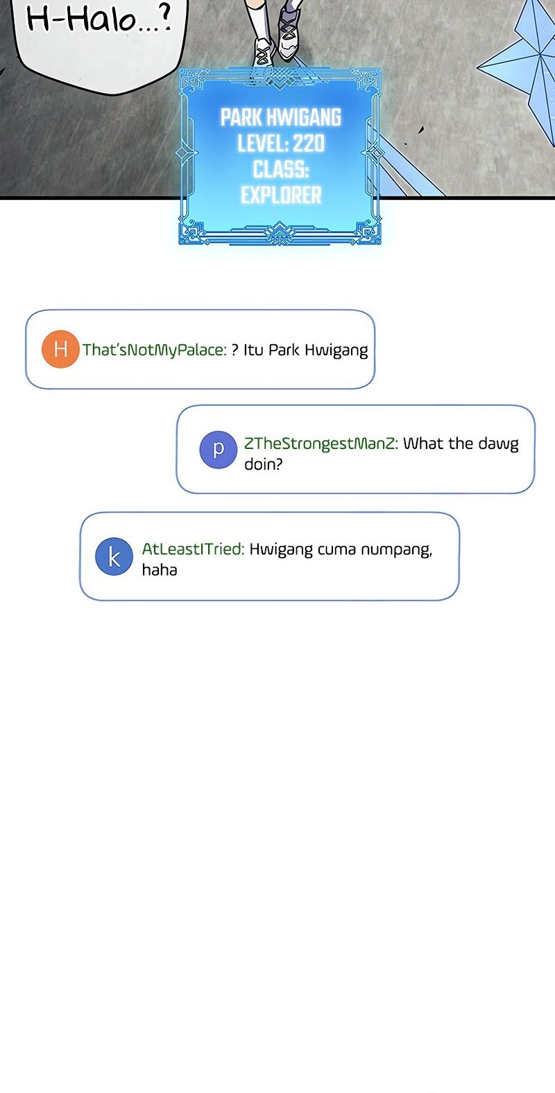 The Player Hides His Past Chapter 57 Gambar 25