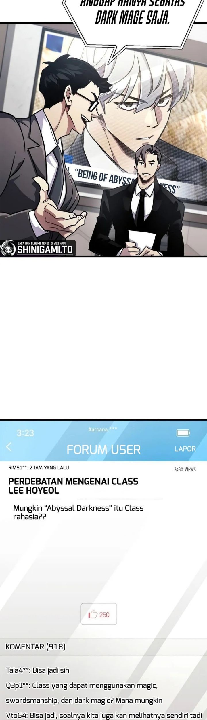 The Player Hides His Past Chapter 78 Gambar 80