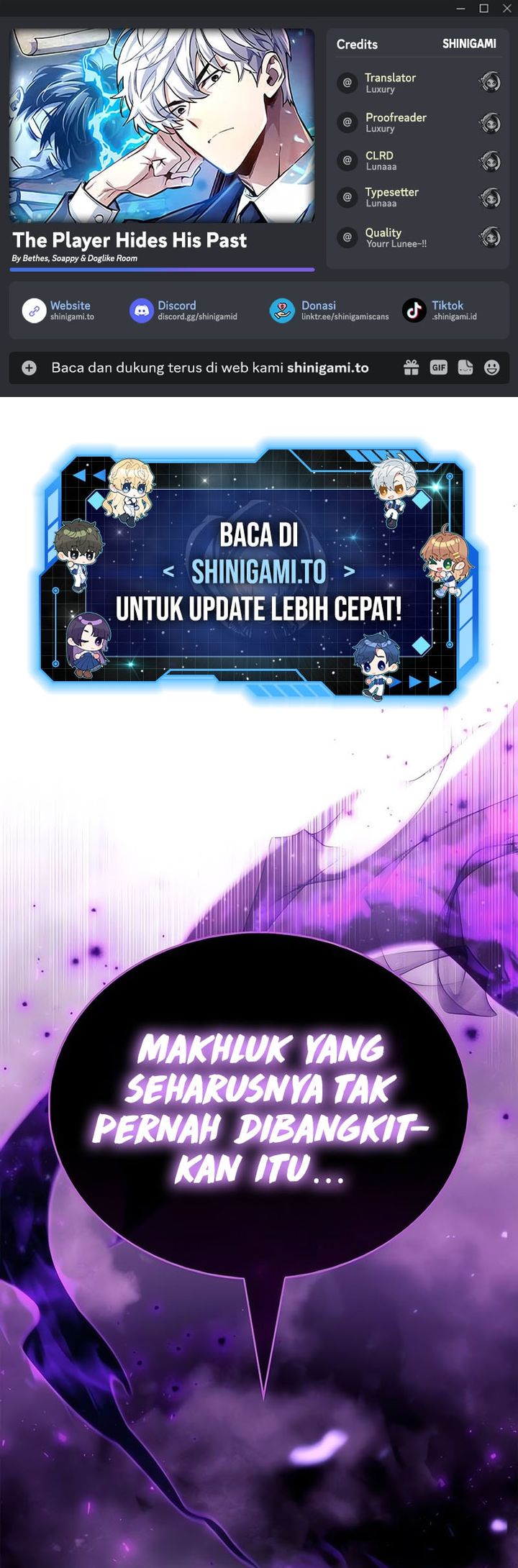 Komik The Player Hides His Past Chapter 80 gambar nomor 1