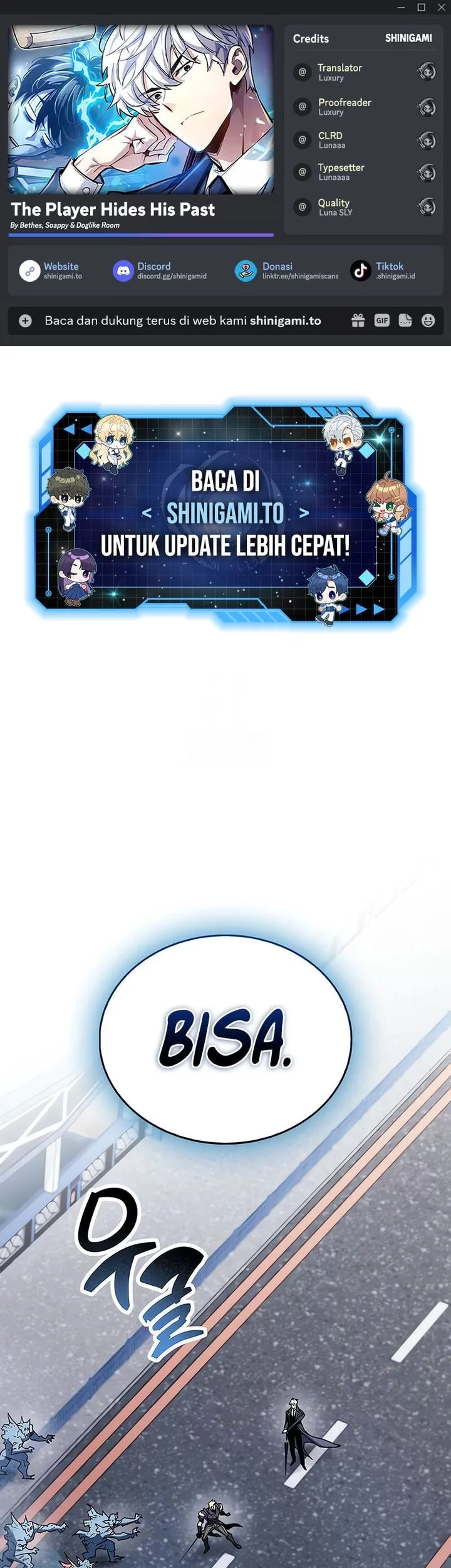 Komik The Player Hides His Past Chapter 88 gambar nomor 1