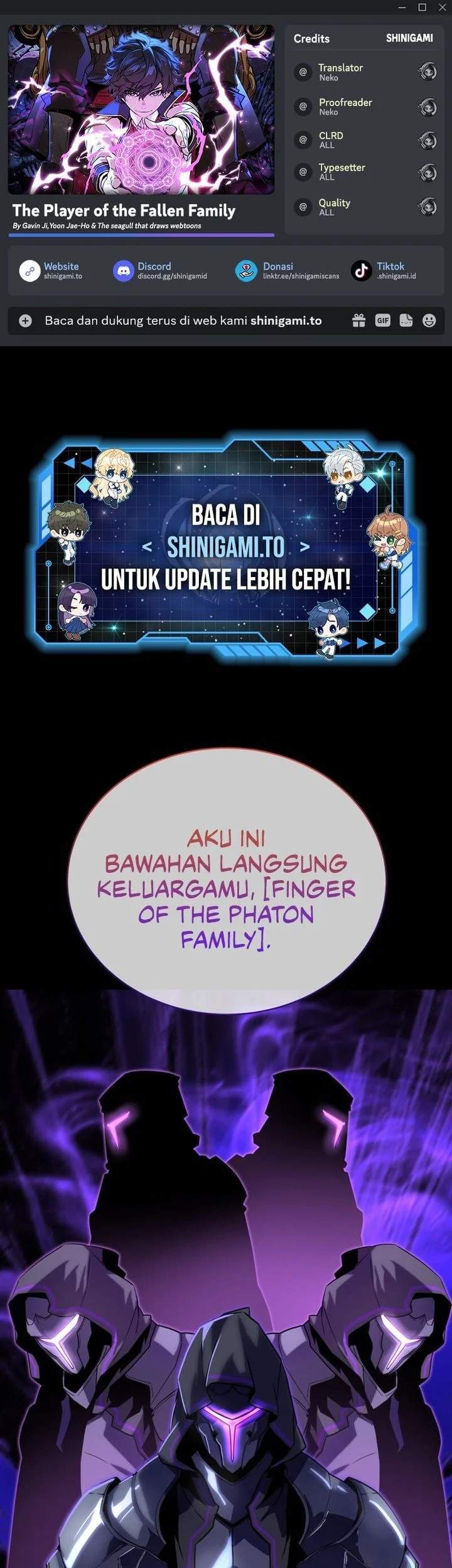 Komik The Player Of The Fallen Family Chapter 9 gambar nomor 1