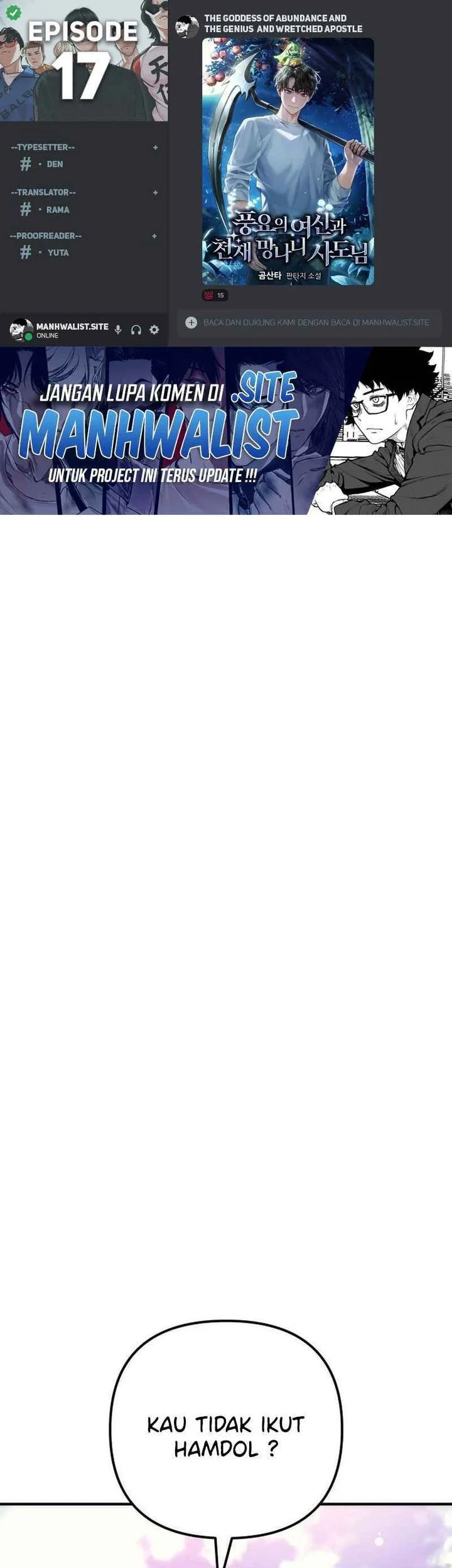 Komik The Rebellious Apostle of the Harvest Goddess Chapter 17 gambar nomor 1