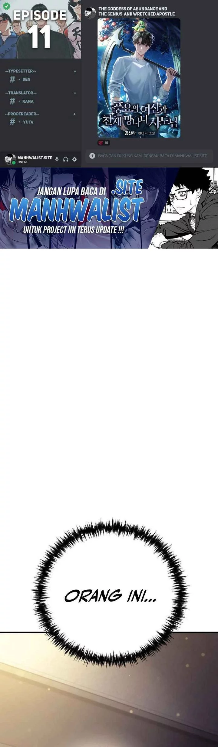 Komik The Rebellious Apostle of the Harvest Goddess Chapter 11 gambar nomor 1