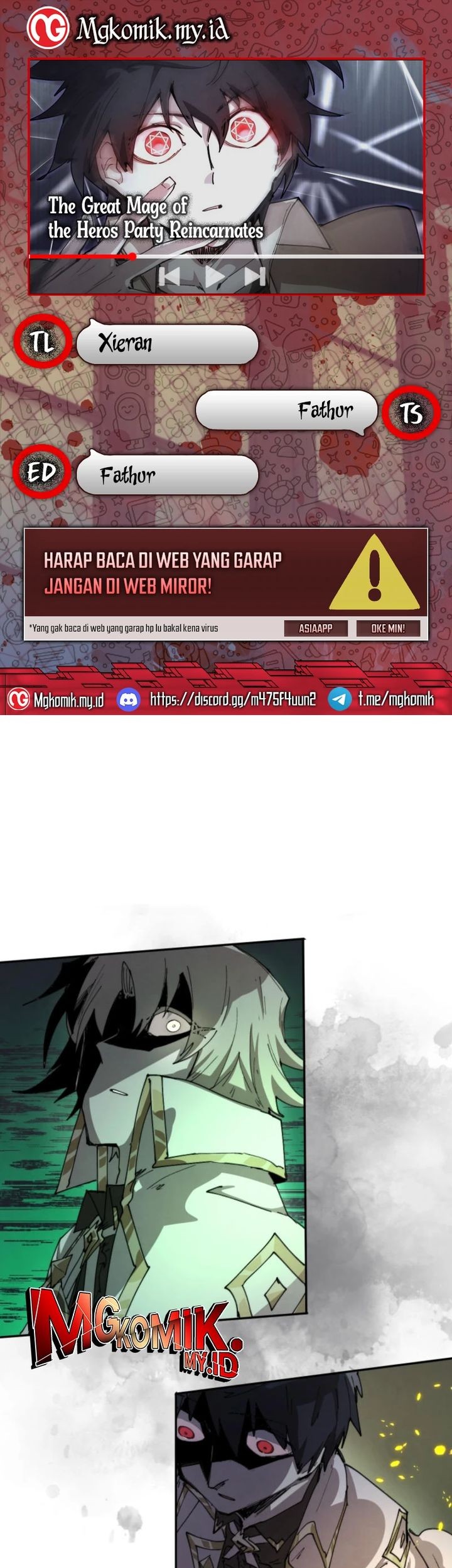 Komik The Rebirth of the Hero’s Party’s Archmage Chapter 83 gambar nomor 1