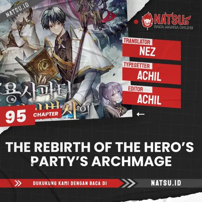 Komik The Rebirth of the Hero’s Party’s Archmage Chapter 95 gambar nomor 1