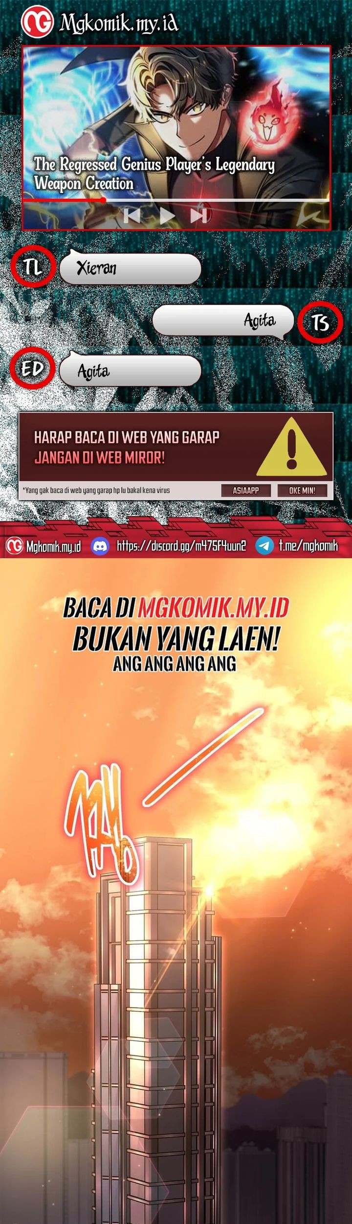 Komik The Regressed Genius Player’s Legendary Weapon Creation Chapter 45 gambar nomor 1