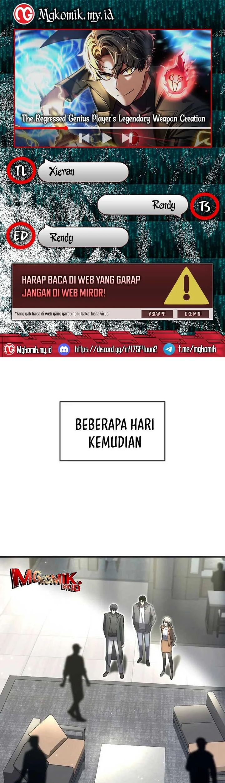 Komik The Regressed Genius Player’s Legendary Weapon Creation Chapter 46 gambar nomor 1