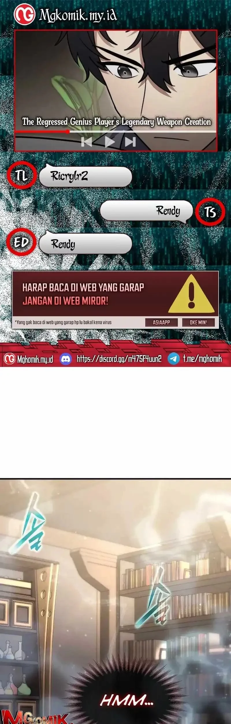 Komik The Regressed Genius Player’s Legendary Weapon Creation Chapter 61 gambar nomor 1