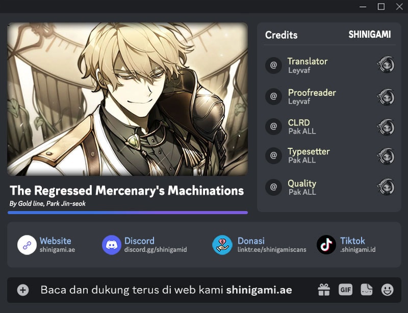 Komik The Regressed Mercenary’s Machinations Chapter 51 gambar nomor 1